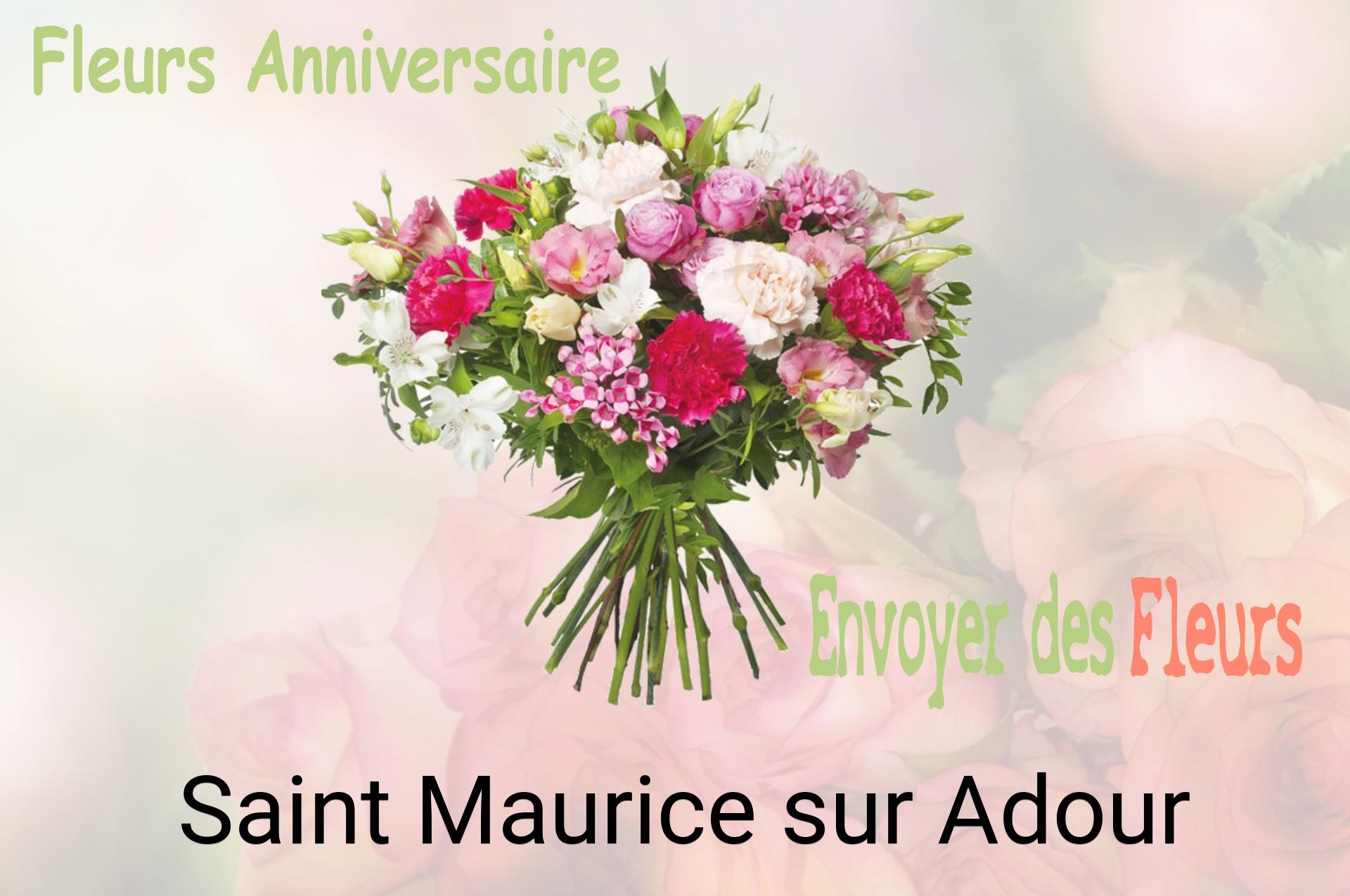 Bouquet de fleurs d’anniversaire livré à Saint-Maurice-sur-Adour