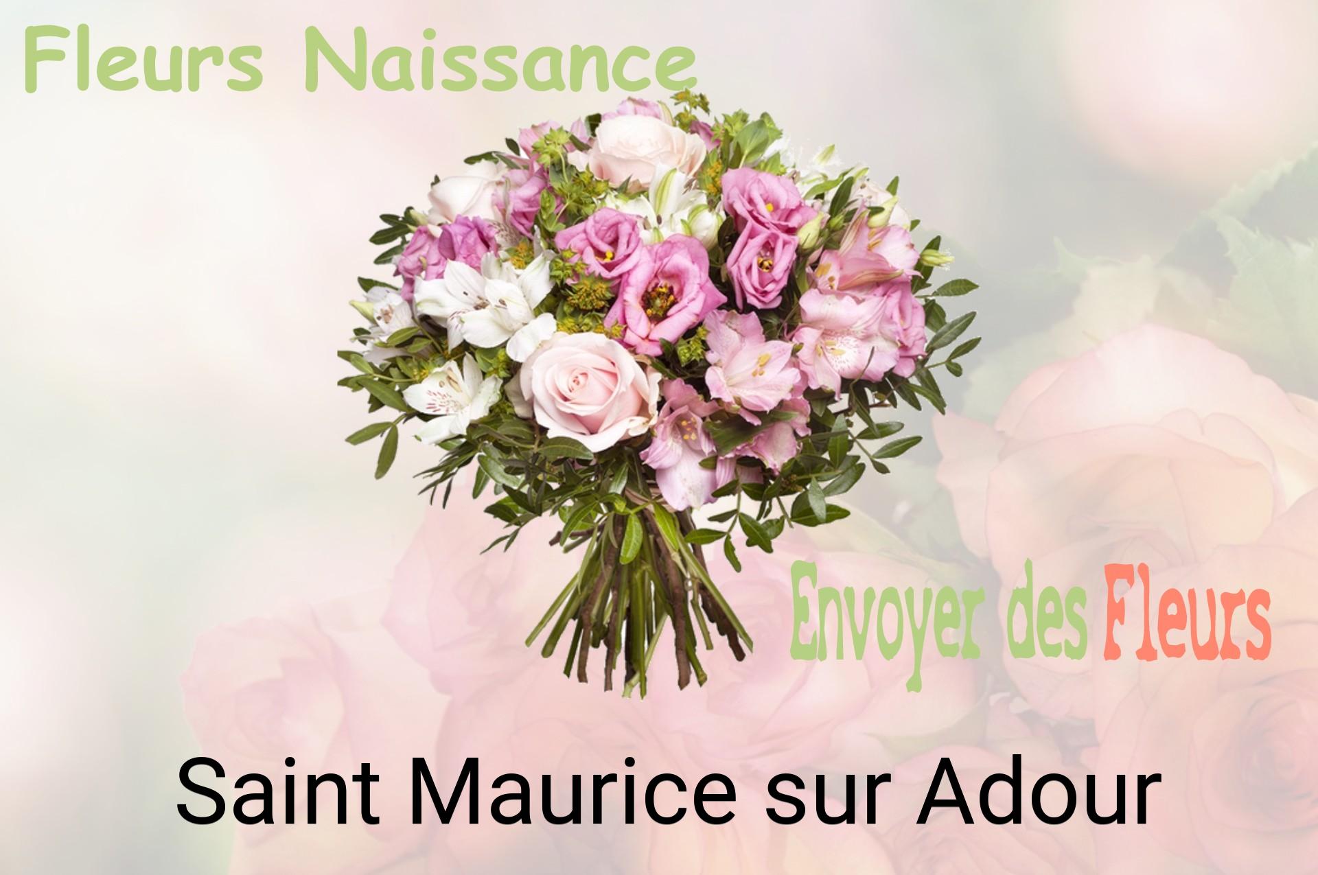 Bouquet de fleurs de naissance livré à Saint-Maurice-sur-Adour